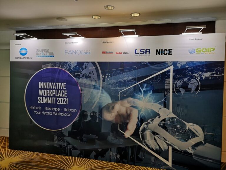 GOIP Sponsors Konica Minolta  Innovative Workplace Summit 2021 Hong Kong