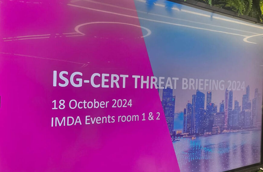 GOIP’s attendance at the ISG-CERT Threat Briefing 2024